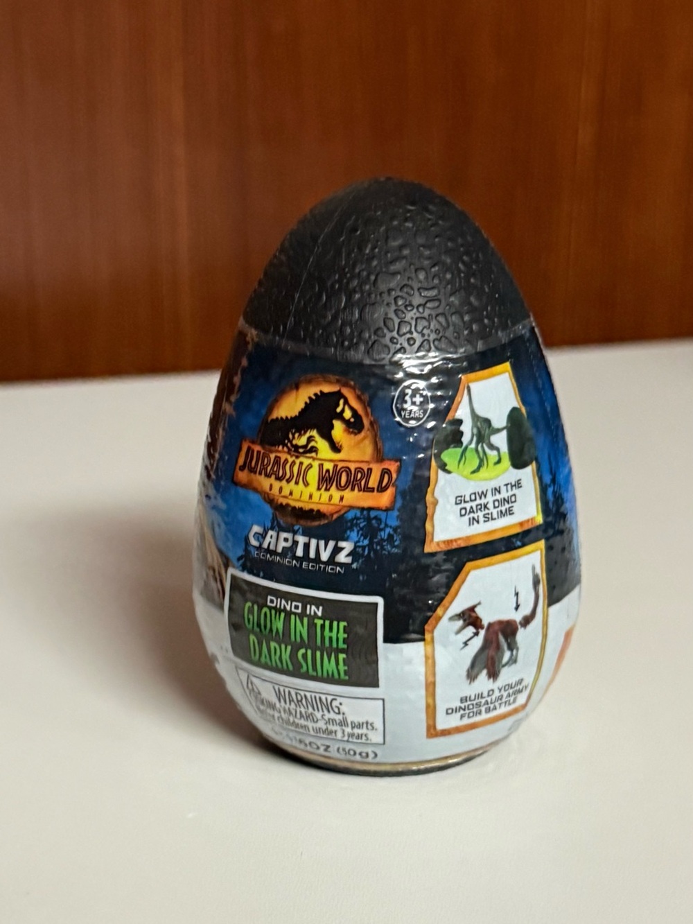 Jurassic World Captivz Dominion Edition Glow in the Dark Dino Slime